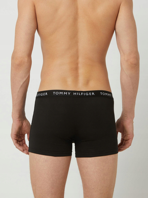 Tommy Hilfiger pánské černé boxerky 3 pack - M (0VI)