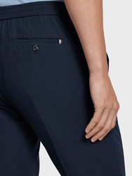 Tommy Hilfiger pánské tmavě modré kalhoty - 33/30 (DW5)