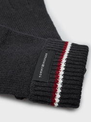 Tommy Hilfiger pánské černé rukavice - OS (BDS)