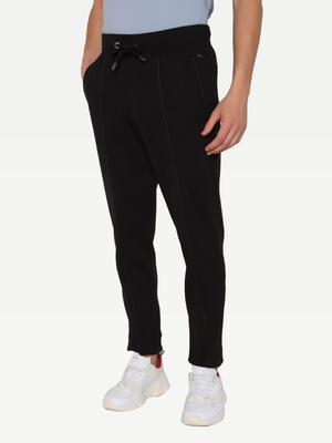 Tommy Hilfiger pánské černé teplákové kalhoty - M (BDS)