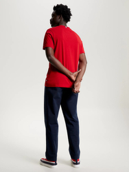 Tommy Hilfiger pánské červené tričko - M (XMP)