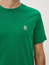 Tommy Hilfiger pánské zelené tričko - M (L4B)