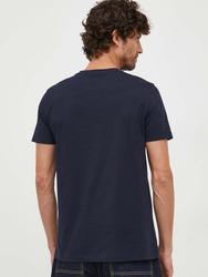 Tommy Hilfiger pánské tmavě modré tričko - S (DW5)