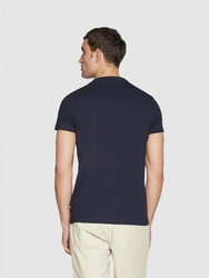 Tommy Hilfiger pánské tmavě modré tričko - XL (DW5)