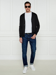 Tommy Hilfiger pánský černý svetr  - M (BDS)
