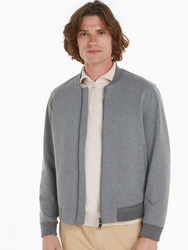 Tommy Hilfiger pánský šedý bomber - L (P61)