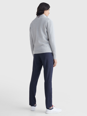 Tommy Hilfiger pánský šedý svetr - XL (P01)