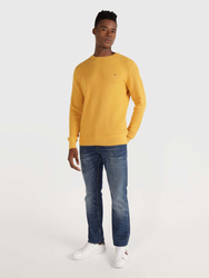 Tommy Hilfiger pánský hořčicový svetr - XL (ZE1)