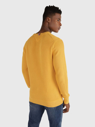Tommy Hilfiger pánský hořčicový svetr - XL (ZE1)