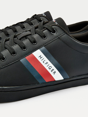 Tommy Hilfiger pánské černé tenisky - 44 (BDS)