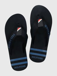 Tommy Hilfiger pánské tmavě modré žabky - 41 (DW5)