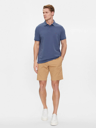 Tommy Hilfiger pánské modré polotričko - L (C9T)