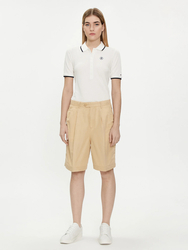 Tommy Hilfiger dámské bílé polo tričko  - XS (YBL)