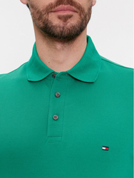 Tommy Hilfiger pánské zelené polo tričko - L (L4B)