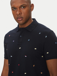 Tommy Hilfiger pánské tmavě modré polo tričko  - S (DW5)