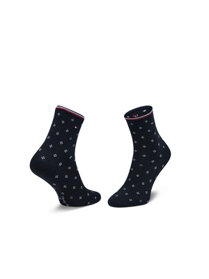 Tommy Hilfiger dámské tmavě modré ponožky 2 pack - 35 (002)