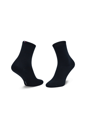 Tommy Hilfiger dámské tmavě modré ponožky 2 pack - 35 (002)