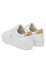 Tommy Hilfiger dámské bílé tenisky - 36 (YBS)