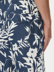 Tommy Hilfiger pánské lněné modré šortky - 30/NI (DAF)