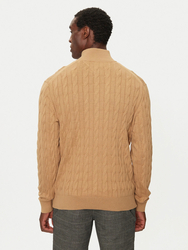 Tommy Hilfiger pánský béžový svetr - XL (RBC)