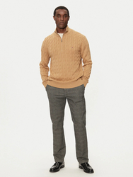 Tommy Hilfiger pánský béžový svetr - XL (RBC)