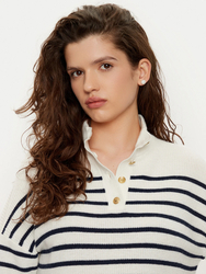 Tommy Hilfiger dámský bílý svetr - XS (0FF)