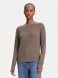 Tommy Hilfiger dámský hnědý svetr - XS (GTO)