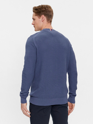 Tommy Hilfiger pánský modrý svetr - XXL (C9T)