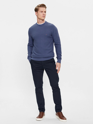 Tommy Hilfiger pánský modrý svetr - XXL (C9T)