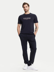 Tommy Hilfiger pánské tmavě modré tričko - S (DW5)