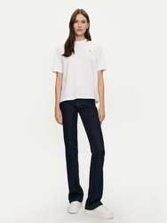 Tommy Hilfiger dámské bíle tričko - XXS (YCF)