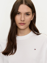 Tommy Hilfiger dámské bíle tričko - XXS (YCF)