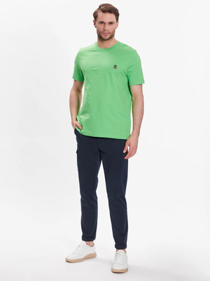 Tommy Hilfiger pánské zelené tričko - XL (LWY)