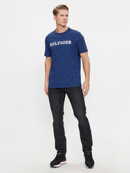 Tommy Hilfiger pánské tmavě modré tričko - M (DW5)