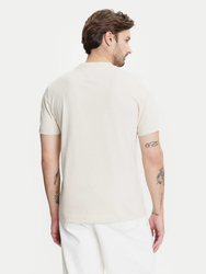 Tommy Hilfiger pánské béžové tričko - L (ACG)