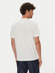 Tommy Hilfiger pánské bílé tričko - L (YBR)