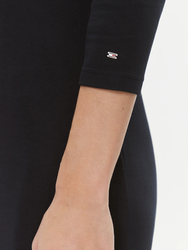 Tommy Hilfiger dámské tmavě modré  úpletové šaty - XS (DW5)