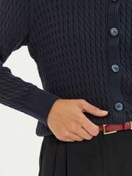 Tommy Hilfiger dámský modrý svetr - S (DW5)