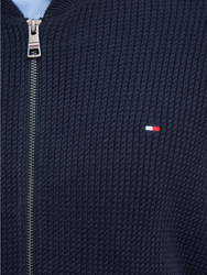 Tommy Hilfiger pánský tmavě modrý svetr - XL (DW5)