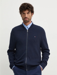 Tommy Hilfiger pánský tmavě modrý svetr - XL (DW5)