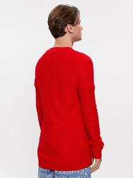 Tommy Jeans pánský červený svetr - L (XNL)