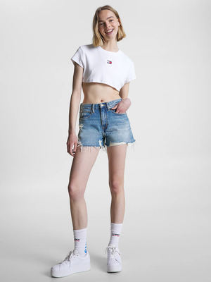 Tommy Jeans dámské modré džínové šortky - 28/NI (1A5)