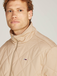 Tommy Jeans pánská béžová bunda - XXL (AB9)