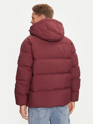 Tommy Jeans pánská vínová bunda - M (VLP)