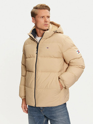 Tommy Jeans pánská béžová bunda - XL (AB9)