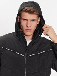 Tommy Jeans pánská černá bunda - L (BDS)