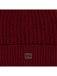 Tommy Jeans dámská vínová čepice - OS (VLP)