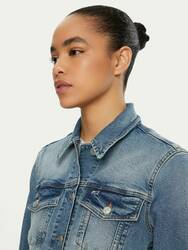 Tommy Jeans dámská džínová bunda - XS (1AB)