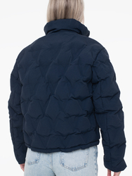 Tommy Jeans dámská tmavě modrá bunda - S (C1G)