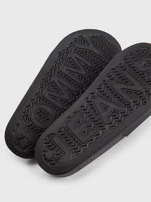 Tommy Jeans dásmké černé pantofle - 40 (BDS)